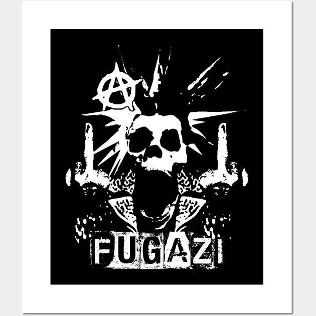 fugazi skeletopunk Wall Art by calistoneug